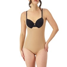 Maidenform Ultimate Slimmer Your Own Bra Briefer Body Beige, Large