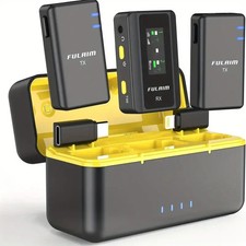 FULAIM X5 Drahtloses Lavalier-Mikrofonsystem für Kameras / iPhone / Android