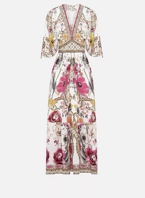 chinese dress ladies Long Split Front Twist Dress A Still Life