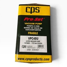 CPS Pro-Set VPC4SU 4 CFM Single Stage HVAC Vacuum Pump 115V AC Refrigeration