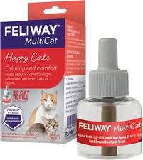 MultiCat 30 Day Cat Calming Refill Pheromone Diffuser 48ml 1x 30 Day Helps