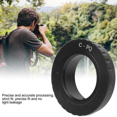 CPQ Lens Adaptor With Back Cap For C Mount Lens To For Q/Q10/Q7/QS1