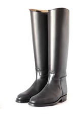 Leather Riding Boots Embossy Classic (Black Leather Riding Boots) 44 EU / UK 91/2