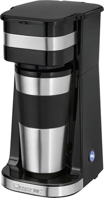 Clatronic Kaffeemaschine KA 3733 750 W Permanentfilter 400ml Thermobecher