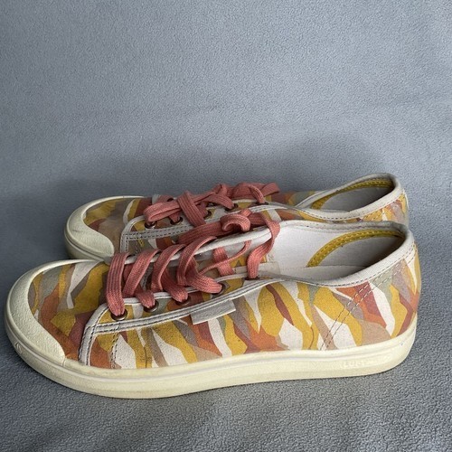 Sneakers da strada Keen Elsa Lite Brick Dust colorate stringate in tela da donna taglia 9