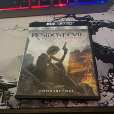 Resident Evil The Final Chapter 4K Used
