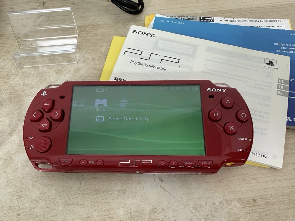 Sony PSP 2000 God of War Limited Edition Red Handheld Console – Tested & Works - Image 3 of 4