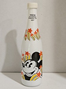 Vintage~NSDA Convention Anaheim, CA 1977~Glass Bottle~Walt Disney Productions