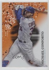 2022 Topps Pristine Orange Refractor 21/25 Michael Conforto #148 0p1e