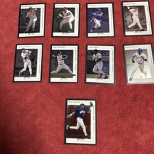 Lot Of 9 Fleer Premium 2001 Baseball Cards