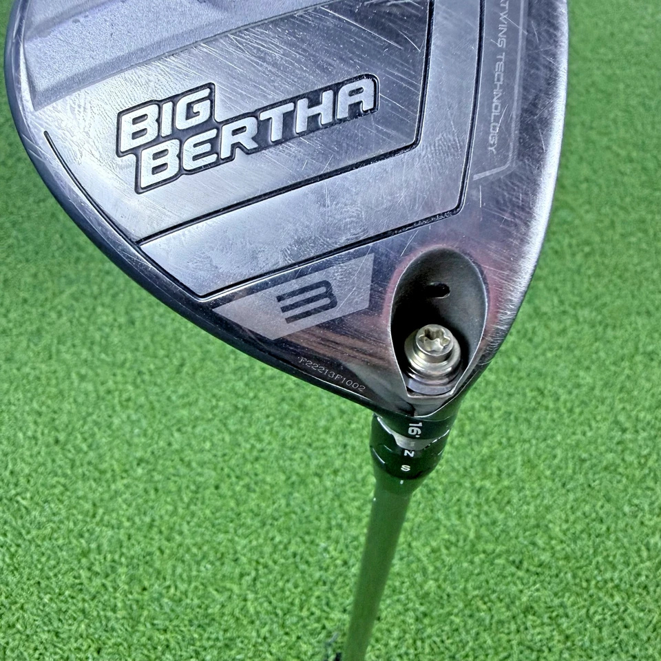 Callaway Big Bertha 23 3-Wood RH 16° RCH 65 Regular Shaft Tour Velvet Grip + HC - Image 2 of 4