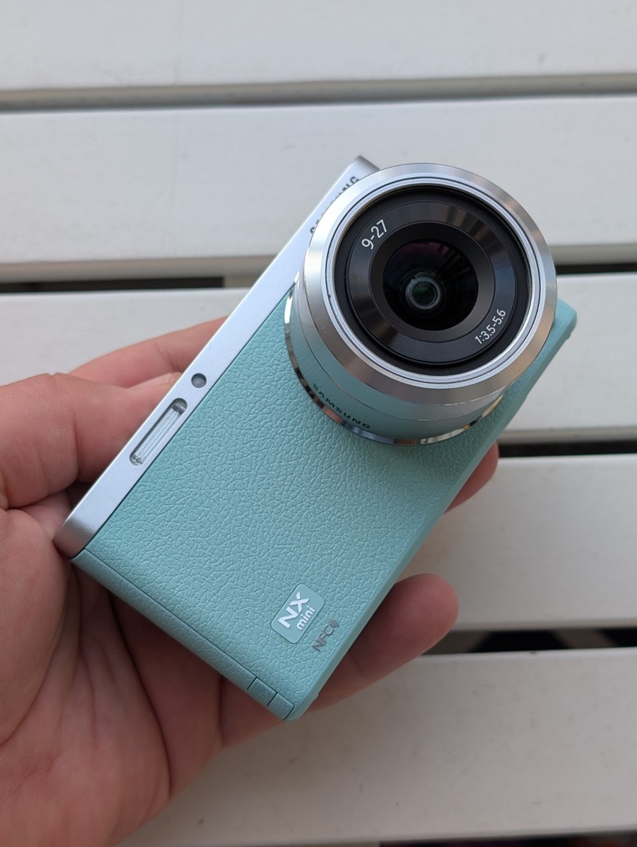 Nx Mini Nx Lens Samsung NX Mini Digital Camera Mint Kit W/ NX-M 9-27mm