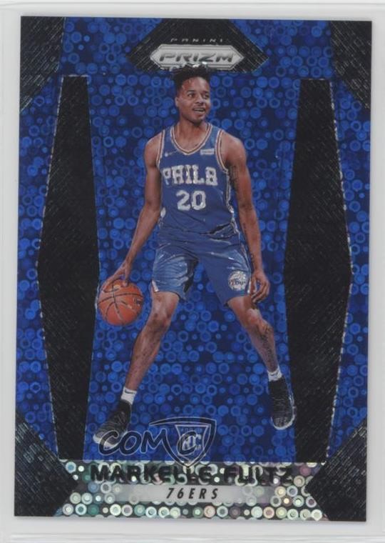 2017-18 Panini Prizm Fast Break Blue Prizm 155/175 Markelle Fultz #1 1kk