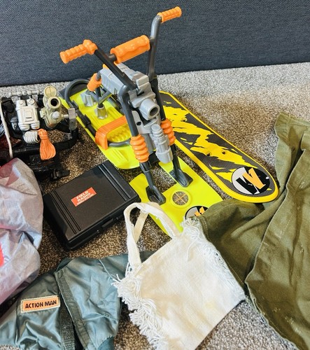 Lote de juguetes Action Man Job / 18 figuras y accesorios Hasbro años 90/2000 - Imagen 18 de 24