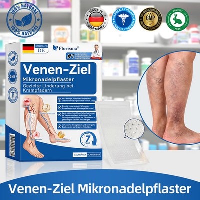 Florisma Venen-Ziel Mikronadelpflaster   Gegen Krampfadern