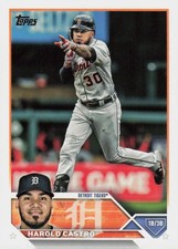 2023 Topps Series One Baseball Card #126 Harold Castro 1B/3B Detroit Tigers