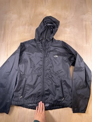 The North Face Cyclone Long Sleeve Wind Jacket Men s Medium Black Lightweight