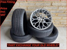 Veemann V-FS66 19" Silver Wheels & New Tyres Fit BMW 3 Series F30 4 Series F32