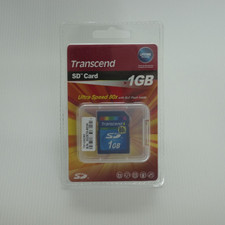 Brand New Sealed Transcend 1 GB SD Card Ultra Speed 80x TS1GSD80