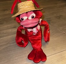 Vintage 1987 Dan Dee Singing Dancing Lobster Plush Sings HOT HOT HOT