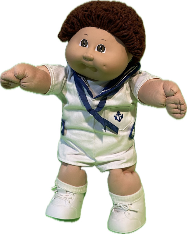 vintage sailor cabbage patch doll
