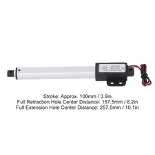 DC24V Linear Motion Actuator 4mm/s Speed 100mm Stroke 150N Miniature Electric