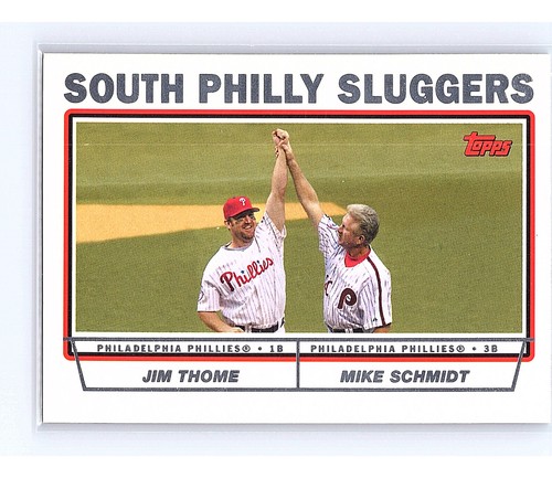 2004 J. Thome, M. Schmidt [South Philly Sluggers] #695