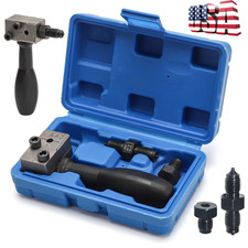 Car Brake Line Flaring Tool Kit 316 45 Sae Double Flare For Auto Pipe Repair