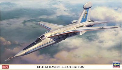 Hasegawa 1/72 USAF EF-111A Raven Electric Fox EW Aircraft Kit 02483 JAPAN NEU