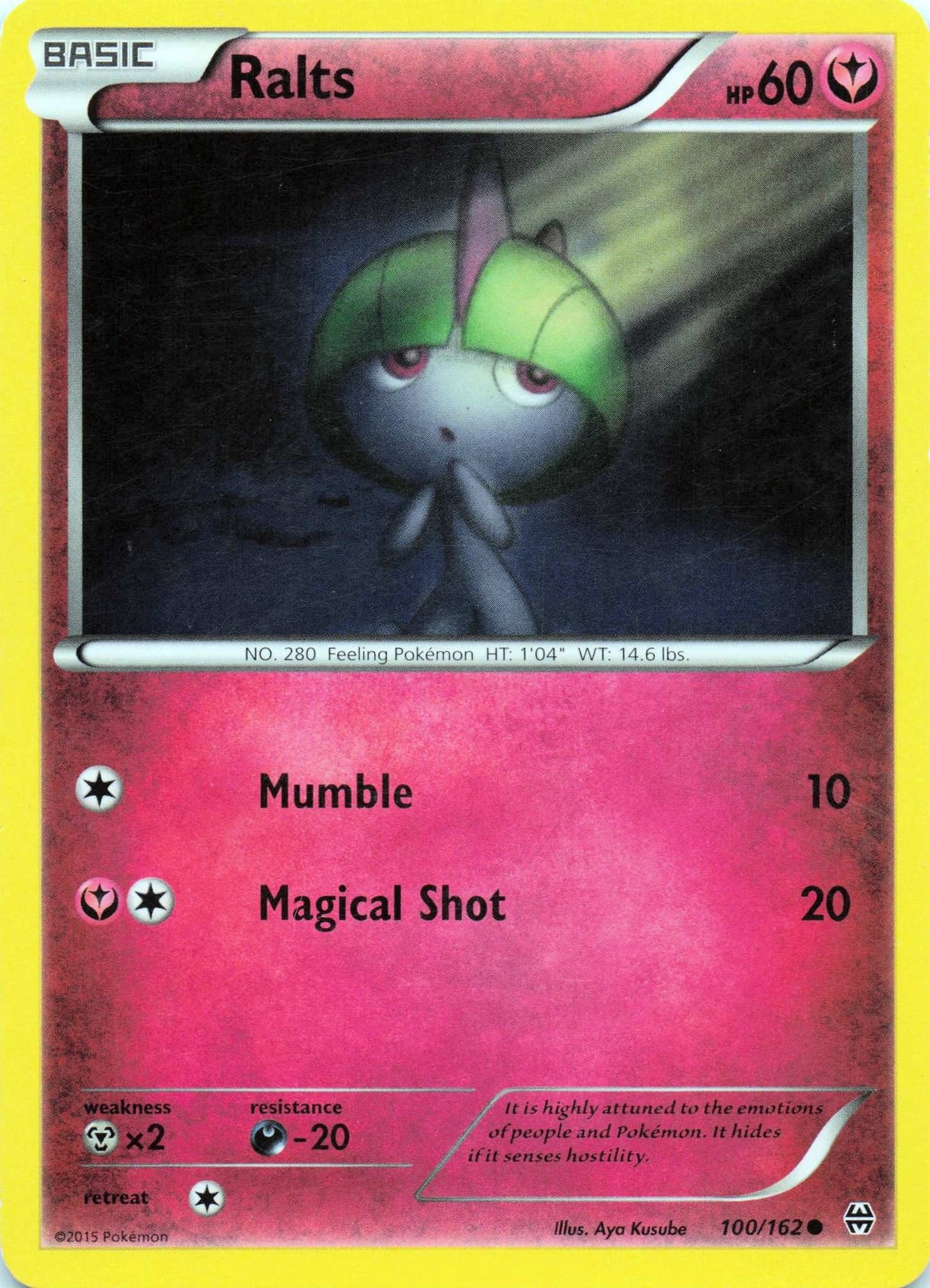 Ralts 52/98 XY - Ancient Origins Common - LP