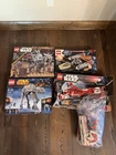 LEGO Star Wars Lot of 4 Damaged Sets Read Description please