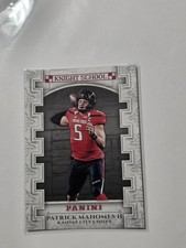 2017 Panini Patrick Mahomes II Knight School Rookie RC #KNS-PM Chiefs