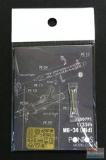 PON35007P1 1:35 Pontos Model MG-34 Mid #PM35007P1