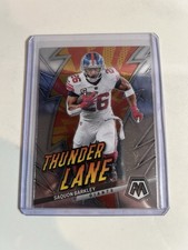 Panini Mosaic 2023 Thunder Lane Saquon Barkley #TL-SB New York Giants Football