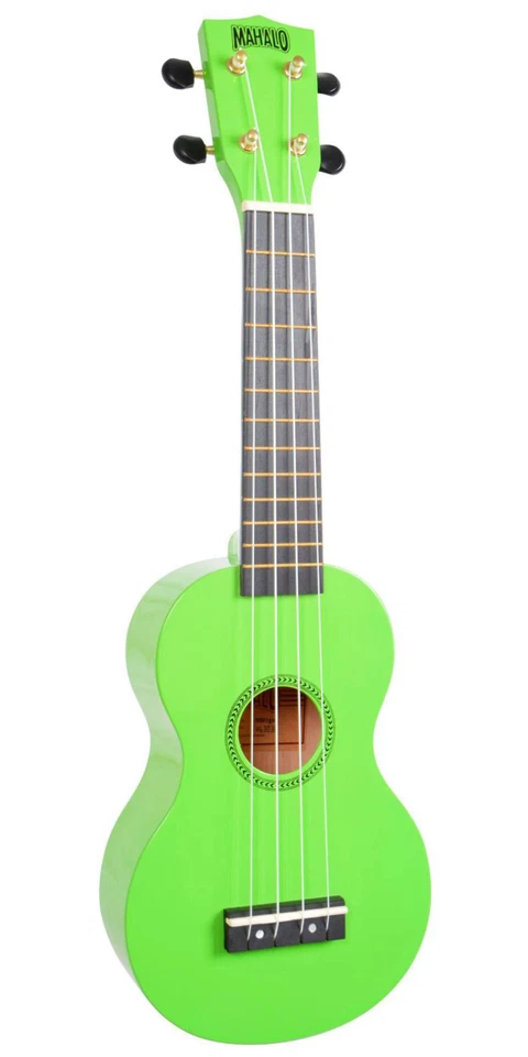 Ukelele soprano verde Mahalo Rainbow Series MR1 Foto 4 de 4