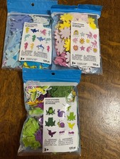 Assorted Creatology Foam Stickers Animals Sea Life Flowers 120 Pcs Per Package