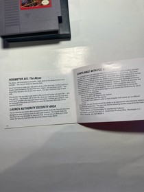 Heavy Barrel (Nintendo NES) Cartridge w/ Manual and dust cover, Tested & Working