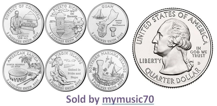 25+ US 50 State Set Quarters 1999-2008 for sale | Updated Oct 2026