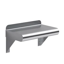 6 in. x 10 in. Stainless Steel Wall Shelf