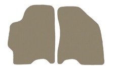 Dunkelbeige Fußmatten, Teppiche VORNE für Mazda 626 GF 1997-2001 14xRand