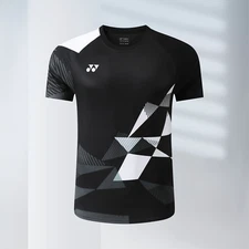 2025 New yy Men's Sports Tops Badminton Clothes table tennis T-Shirts