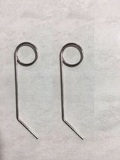 2 x Stainless Steel Dough Scraper Spring Prismafood MBM Fimar Pizza Dough Roller