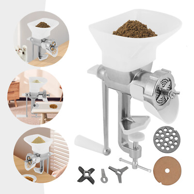 3mm Manual Animal Feed Pellet Mill Machine Bird Fishing Bait Granulator Pelleter
