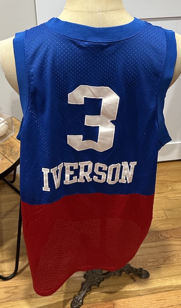 Vintage Nike Allen Iverson Philadelphia 76ers 99 Rewind NBA