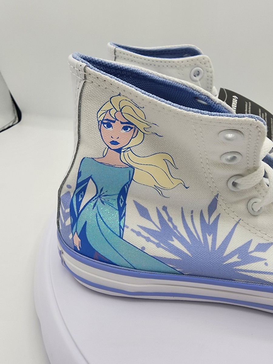 Size 3 (PS) - Converse Chuck Taylor All Star High x Frozen 2 Elsa