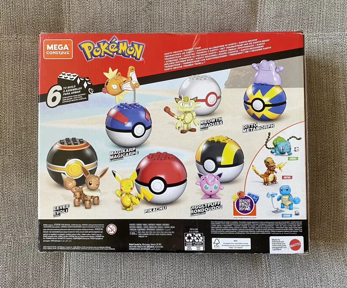 Mega Construx Pokemon Ditto Construction Set with character