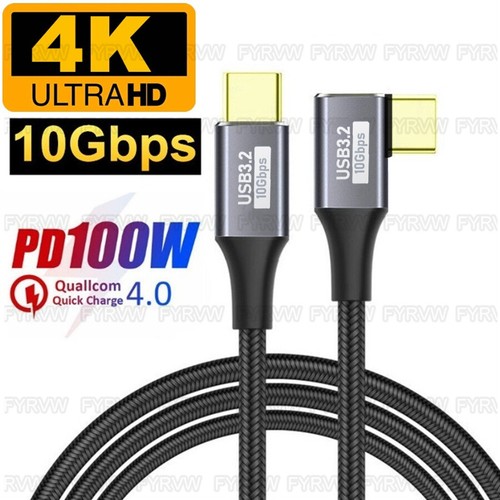 USB3.2 Gen2 USB C 10Gbps Cable 100W Fast Charging Thunderbolt 10Gbps 4K Cable - 第 8/14 張圖片