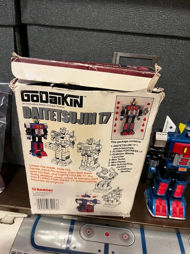 Godaikin Daitetsujin 17 Chogokin Popy Bandai Japan SOC Vintage - Photo 2 sur 13