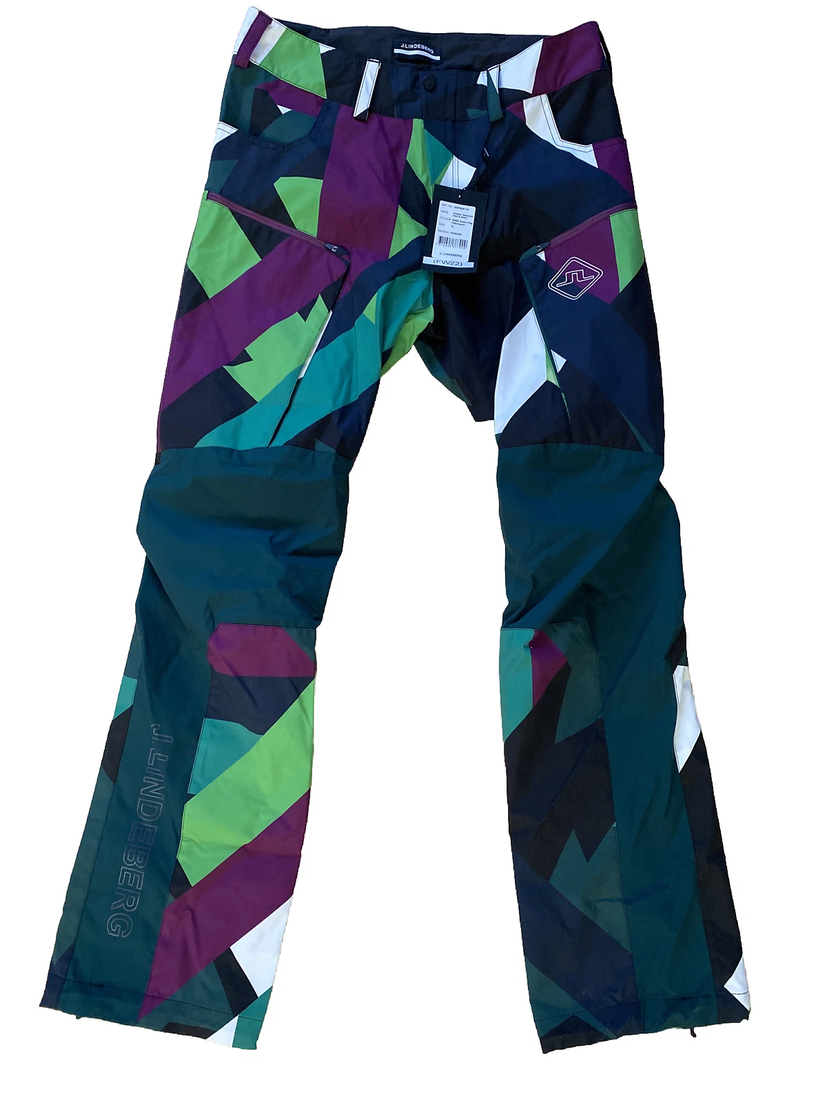 J Lindeberg Men's Sierra Trekking Pants Print AMPA06712 M480 Green Medium NEW
Opens in a new window