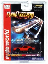 Autoworld 70 Chevy Camaro Flamethrower Working Xtraction HO Slot Car Runs on AFX